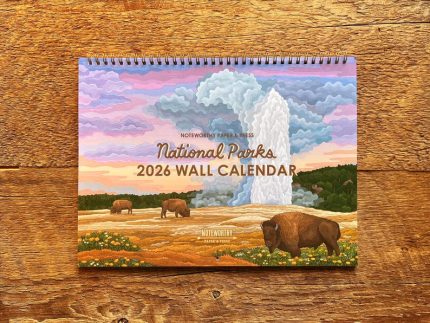 2026 National Parks Wall Calendar USA Made