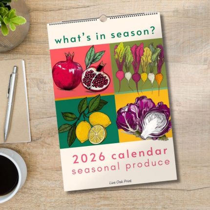 2026 Seasonal Produce Kitchen Calendar
